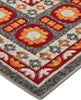 Feizy Foster 3754F Orange/Gray Area Rug