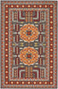 Feizy Foster 3754F Orange/Gray Area Rug