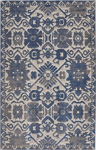 Feizy Foster 3758F Blue/Beige Area Rug