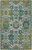 Feizy Foster 3758F Green/Beige Area Rug