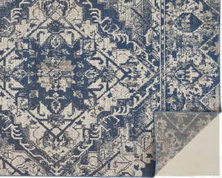 Feizy Foster 3760F Blue/Beige Area Rug