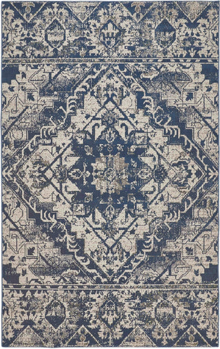 Feizy Foster 3760F Blue/Beige Area Rug