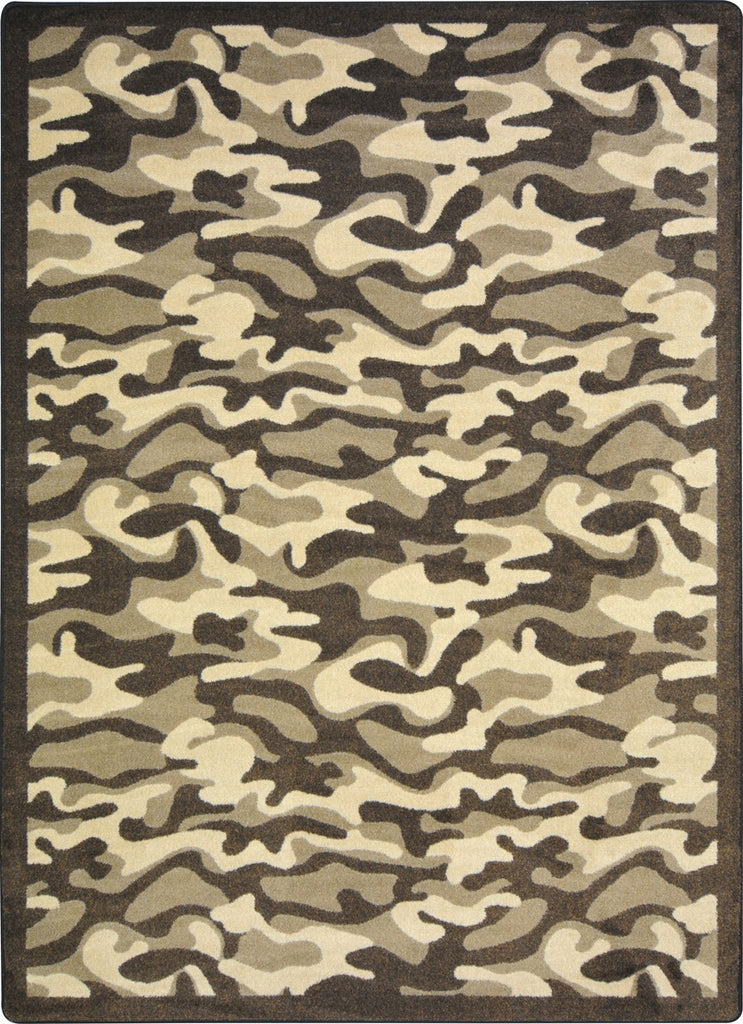 Joy Carpets Kaleidoscope Funky Camo Desert Area Rug