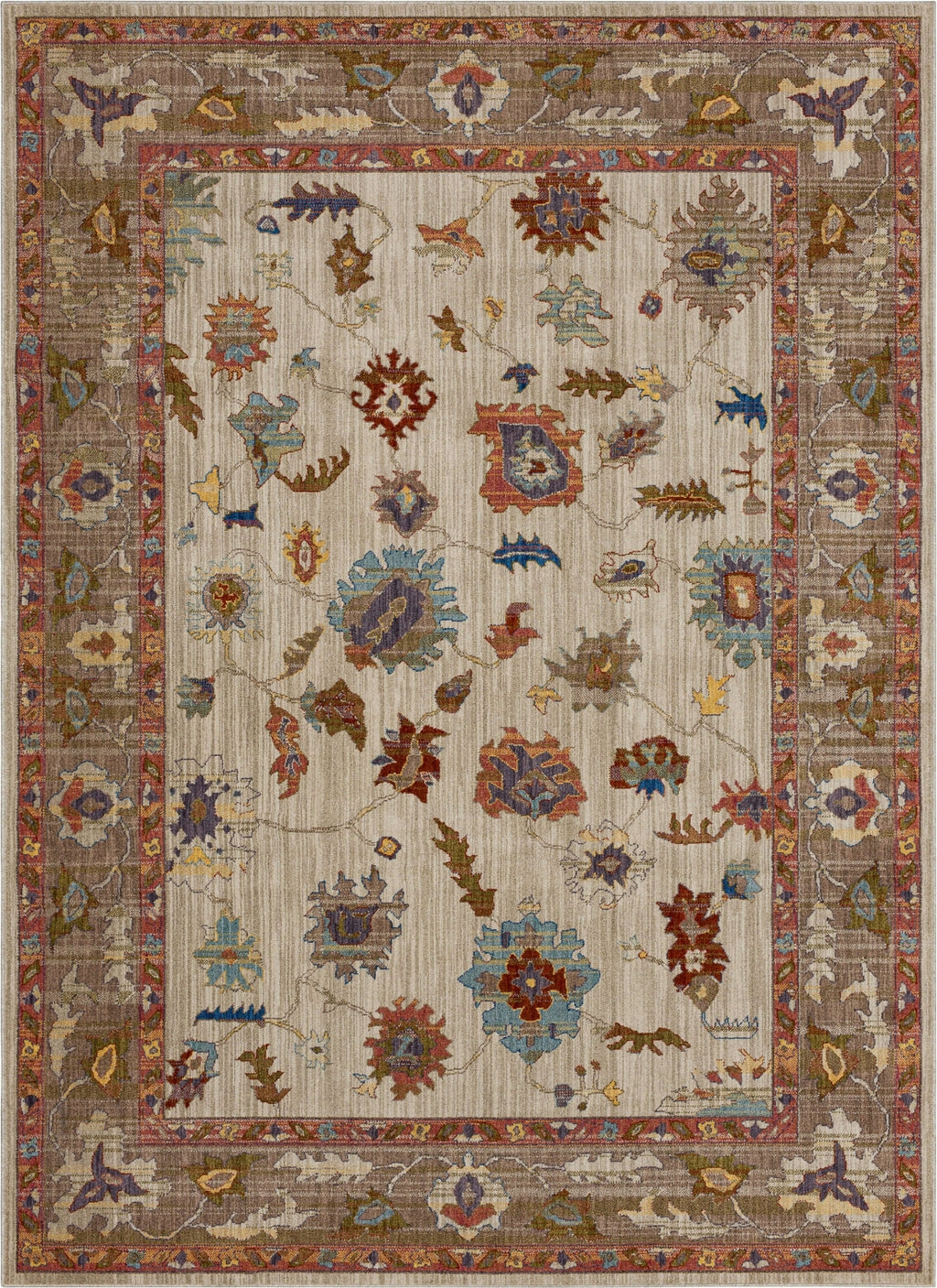 Karastan Pandora Fury Cream Area Rug – Incredible Rugs and Decor