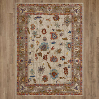 Karastan Pandora Fury Cream Area Rug