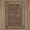 Karastan Pandora Fury Taupe Area Rug