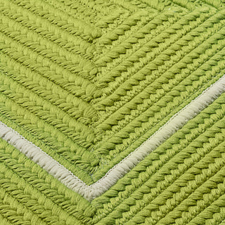 Colonial Mills Doodle Edge FY62 Bright Green Area Rug Closeup Image