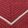 Colonial Mills Doodle Edge FY72 Red Area Rug Closeup Image