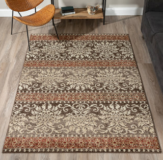 Dalyn Gala GA6 Chocolate Area Rug 