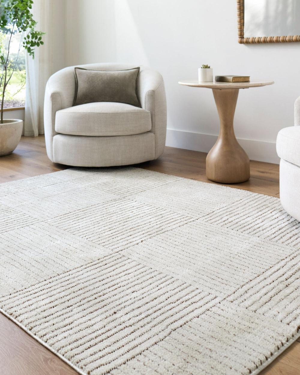 Galey Alix X Livabliss Architect GAAR-2301 Area Rug Room Scene Feature
