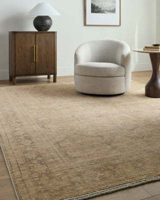 Galey Alix X Livabliss Fetscher GAHU-2304 Dusty Sage Area Rug Room Scene