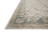 Loloi Gaia GAA-04 Beige / Blue Area Rug Corner Image