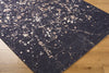Galey Alix X Livabliss Janek GAJA-2300 Charcoal Area Rug Corner Shot