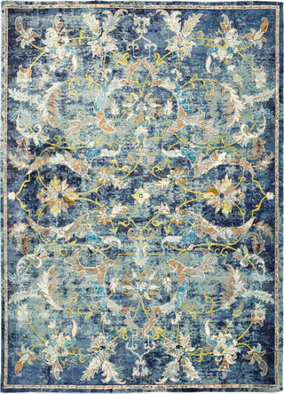 LR Resources Gala 81273 Navy Multi Area Rug 4' 0'' X 6' 0'' Main Image