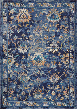 LR Resources Gala 81275 Indigo Multi Area Rug 4' 0'' X 6' 0'' Main Image