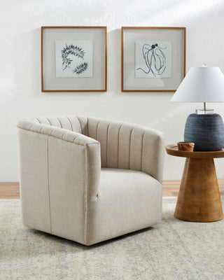 Surya Maggie GAM-001 Light Beige / Wheat Furniture Style Shot