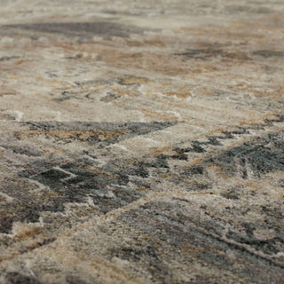 Karastan Echo Gamin Grey Area Rug Detail Image