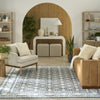Nourison Grace GCE01 Blue Area Rug Swatch Image