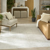 Nourison Grace GCE01 Grey Area Rug Corner Image