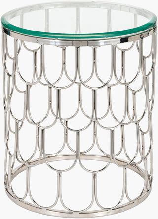 Surya Cage GEA-001 Clear / Metallic-Silver Furniture main image