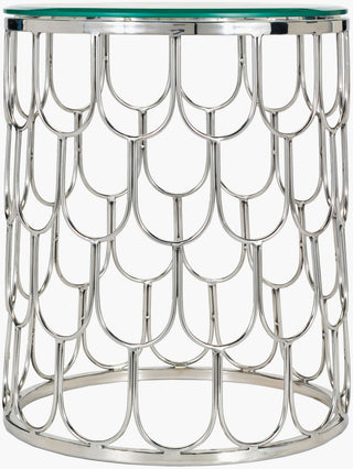 Surya Cage GEA-001 Clear / Metallic-Silver Furniture Main Image