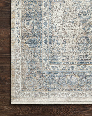 Loloi Gemma GEM-02 Sky/Ivory Area Rug Runner Image Feature