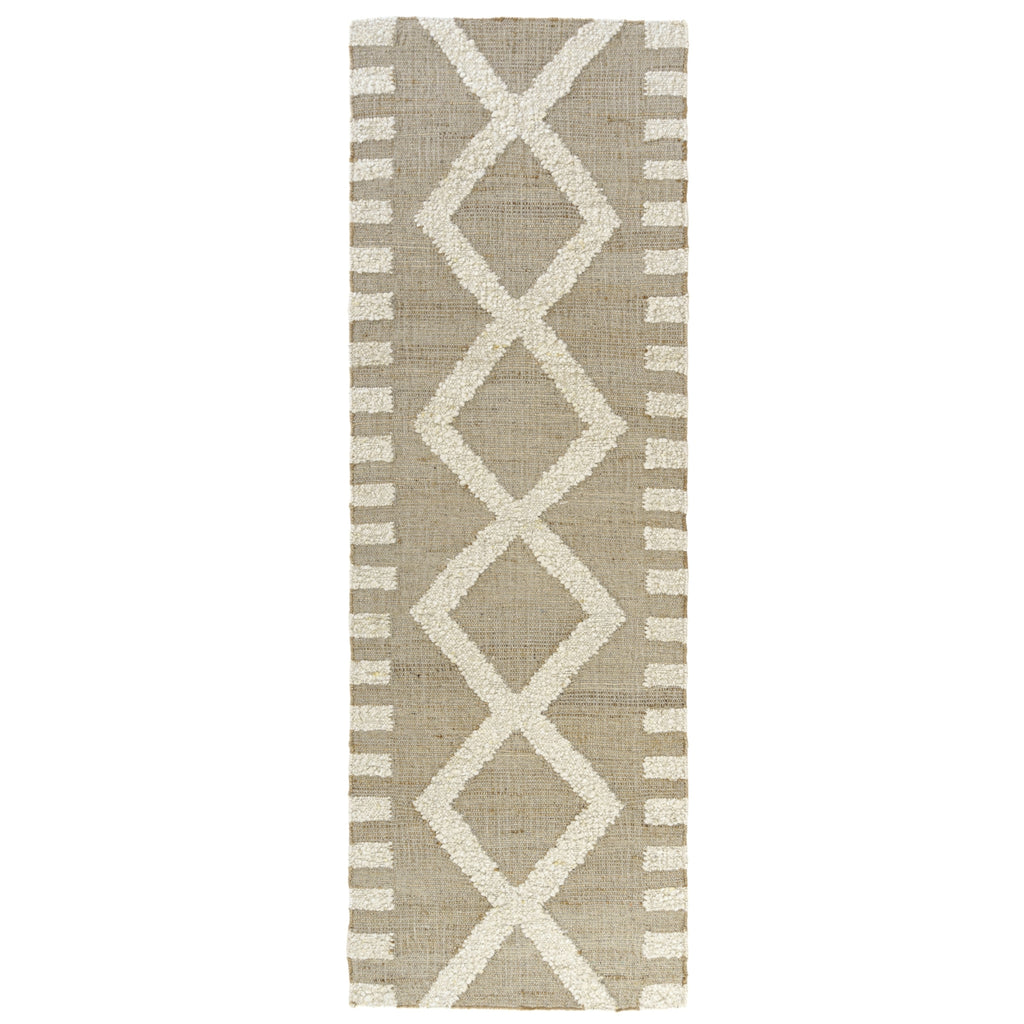 LR Home Geoblend 82522 Natural/Ivory Area Rug main image