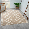 LR Home Geoblend 82522 Natural/Ivory Area Rug Lifestyle Image