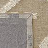 LR Home Geoblend 82522 Natural/Ivory Area Rug Backing Image