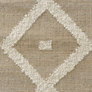 LR Home Geoblend 82522 Natural/Ivory Area Rug Swatch Image