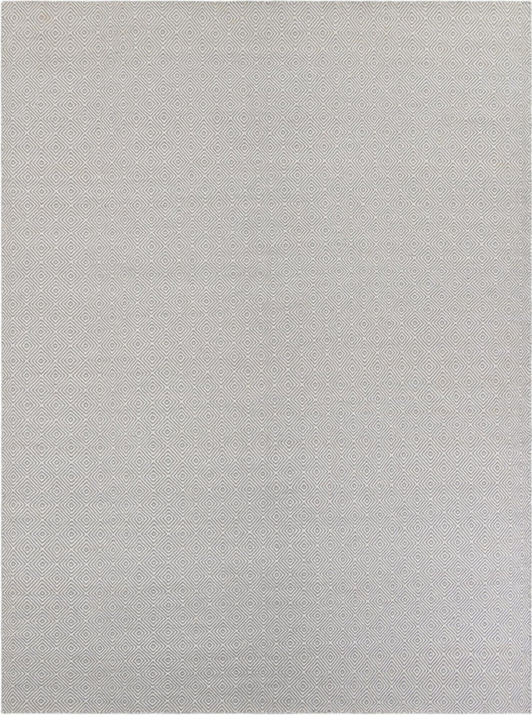 Unique Loom Geo Trellis Flatweave RET-GEOT1 Gray Area Rug