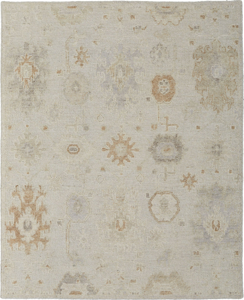 Feizy Grafton 69F9F Tan/Ivory/Orange Area Rug