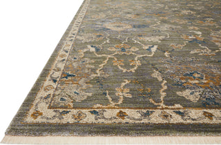 Loloi Giada GIA-03 Sage / Gold Area Rug Corner Image