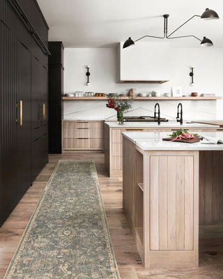 Loloi Giada GIA-03 Sage / Gold Area Rug Lifestyle Image Feature