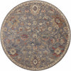 Loloi Giada GIA-03 Silver / Multi Area Rug Round Image