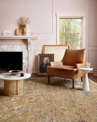 Loloi Giada GIA-05 Gold / Multi Area Rug Lifestyle Image Feature