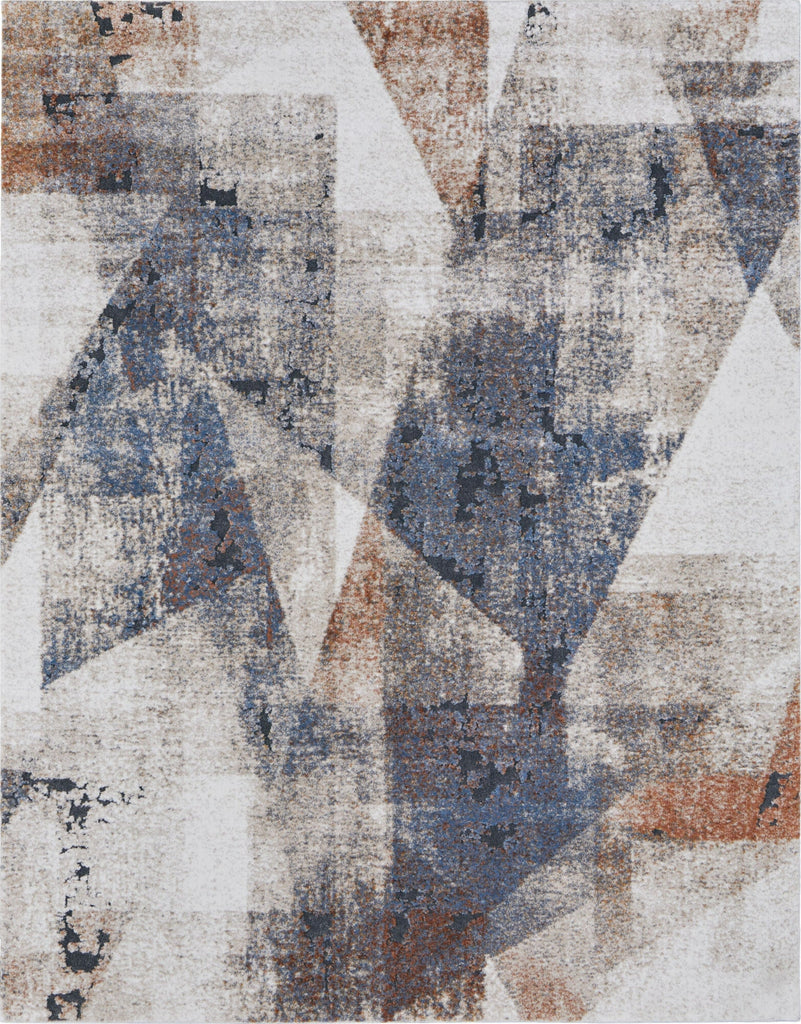 Feizy Gilmore 39MKF Blue/Ivory/Taupe Area Rug