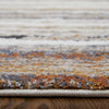 Feizy Gilmore 39MQF Ivory/Orange/Gray Area Rug