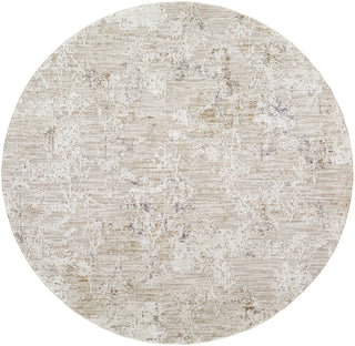 Livabliss Gakko GKK-2302 Charcoal Area Rug Round