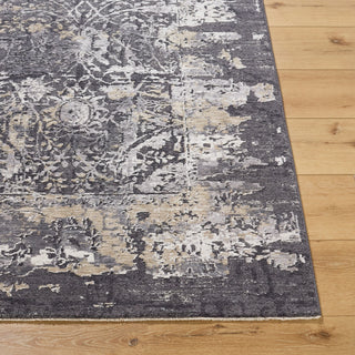Livabliss Gakko GKK-2303 Black Area Rug Angle