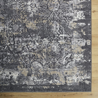 Livabliss Gakko GKK-2303 Black Area Rug 