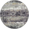 Livabliss Gakko GKK-2305 Medium Gray Area Rug Round