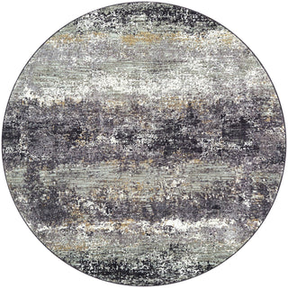 Livabliss Gakko GKK-2305 Medium Gray Area Rug Round