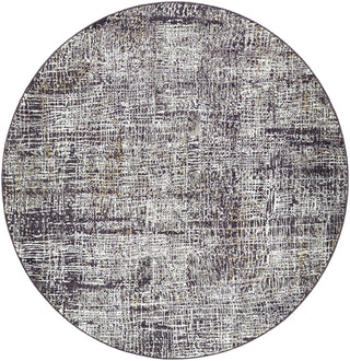 Livabliss Gakko GKK-2307 Black Area Rug Round