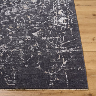 Livabliss Gakko GKK-2311 Black Area Rug Angle