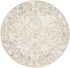 Livabliss Gakko GKK-2312 Charcoal Area Rug Round