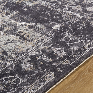 Livabliss Gakko GKK-2313 Black Area Rug Detail