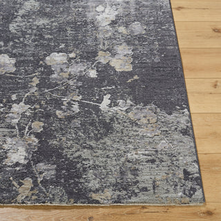 Livabliss Gakko GKK-2315 Black Area Rug Angle