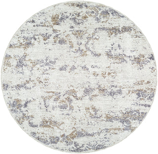 Livabliss Gakko GKK-2317 Charcoal Area Rug Round