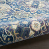 Nourison Ankara Global ANR16 Navy Multicolor Area Rug Corner Image